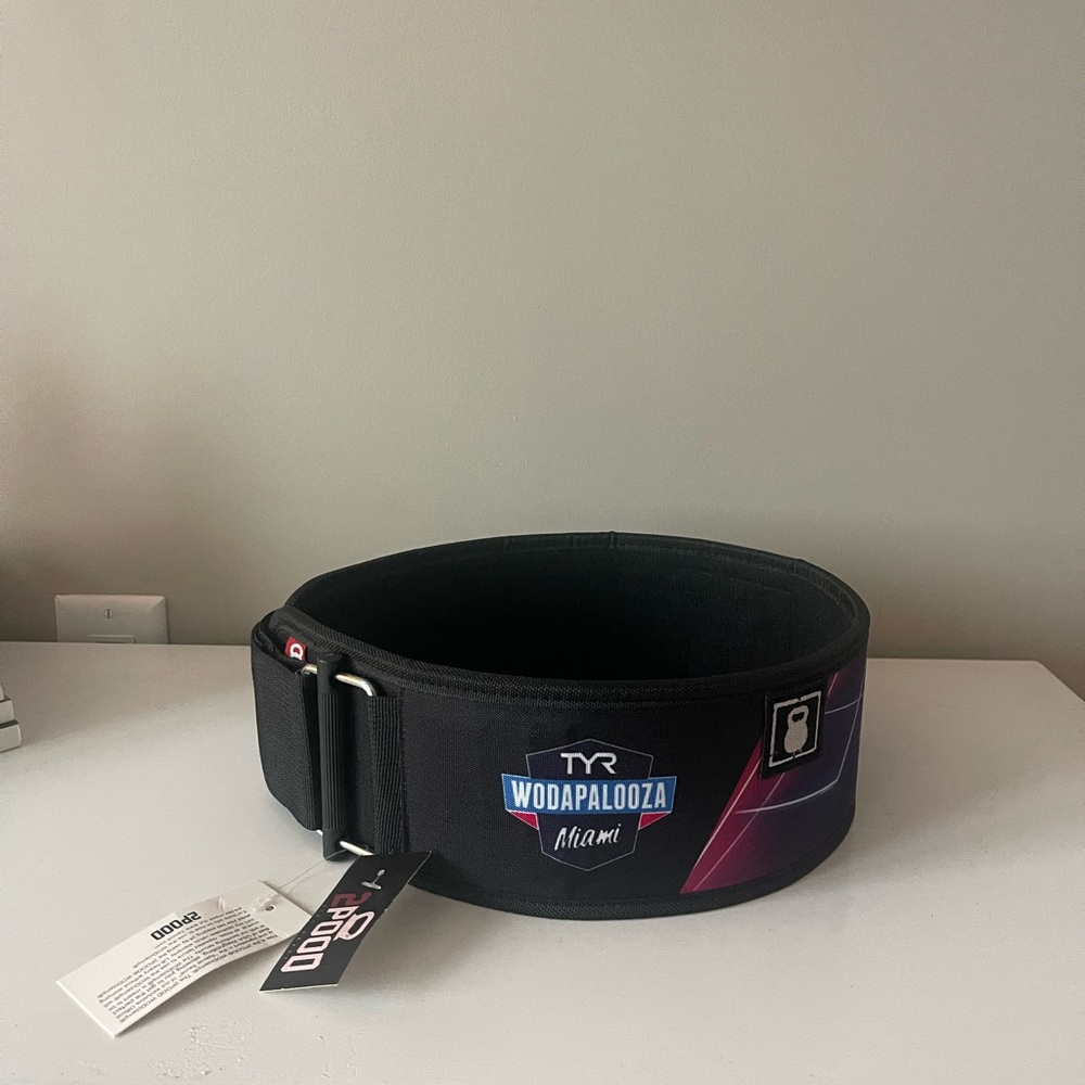 TYR x Wodapalooza x 2POOD Weightlifting Belt Size Small NWT